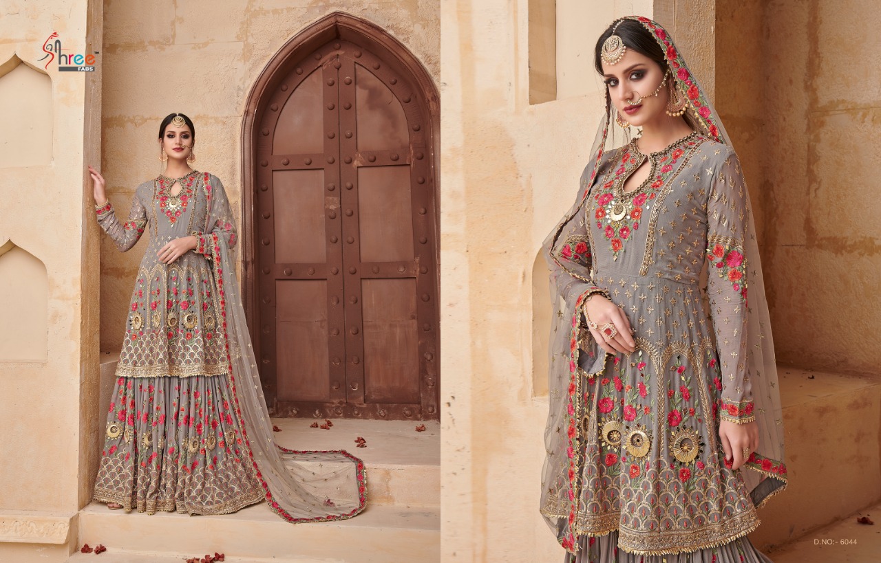 Shree fabs presents beautiful stylish heavy bridal collection of salwar kameez