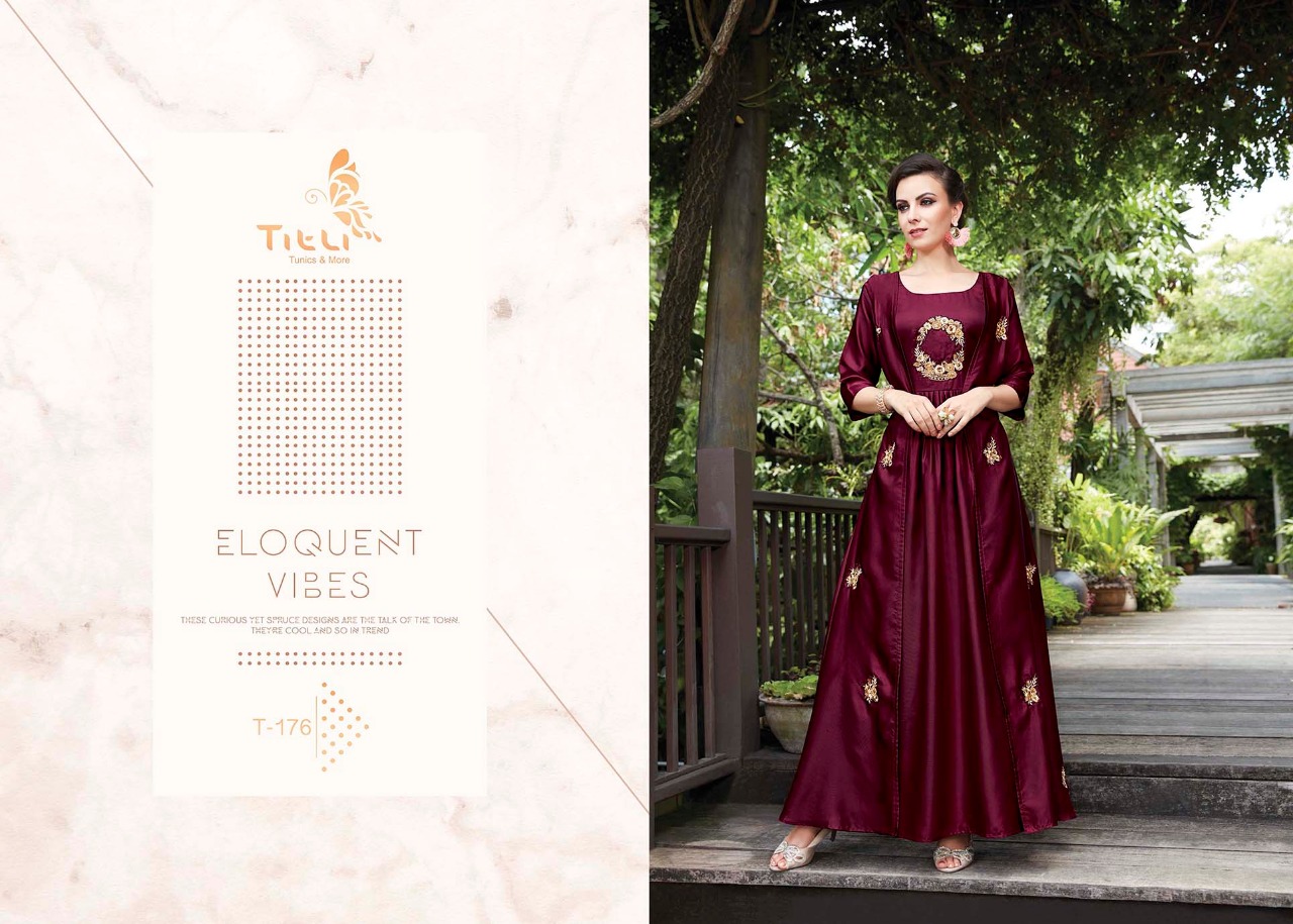 Titli launch glamour Exclusive designer stylish concept of Kurtis