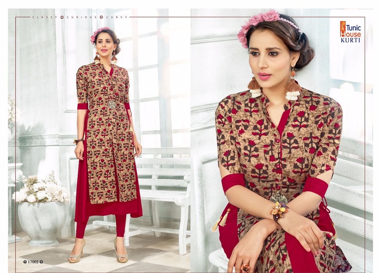 Tunic house rukshar vol 1 exclusive fancy collection of Kurtis