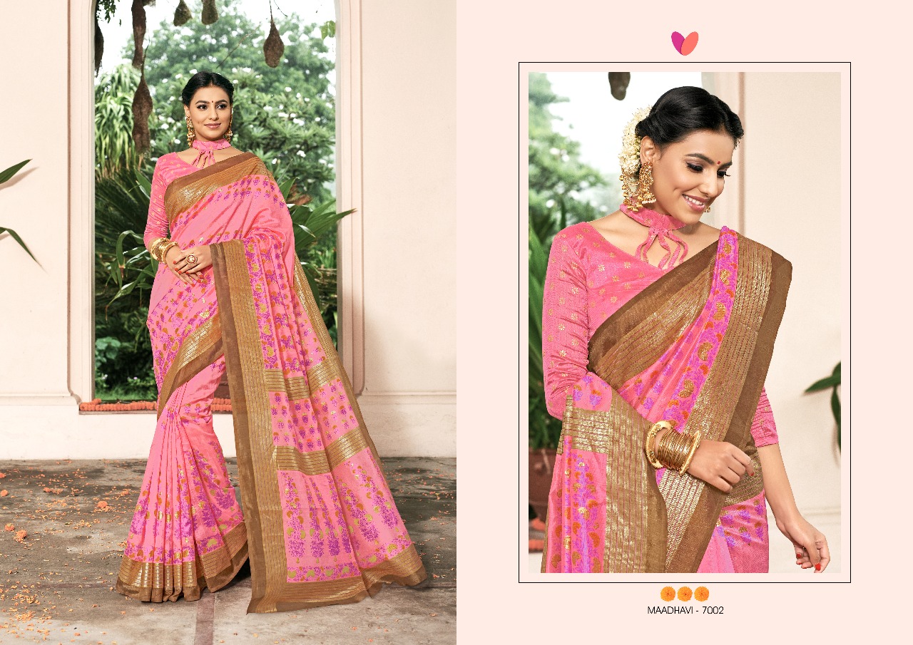 Varsiddhi launch mintorsi maadhavi casual stylish collection of sarees