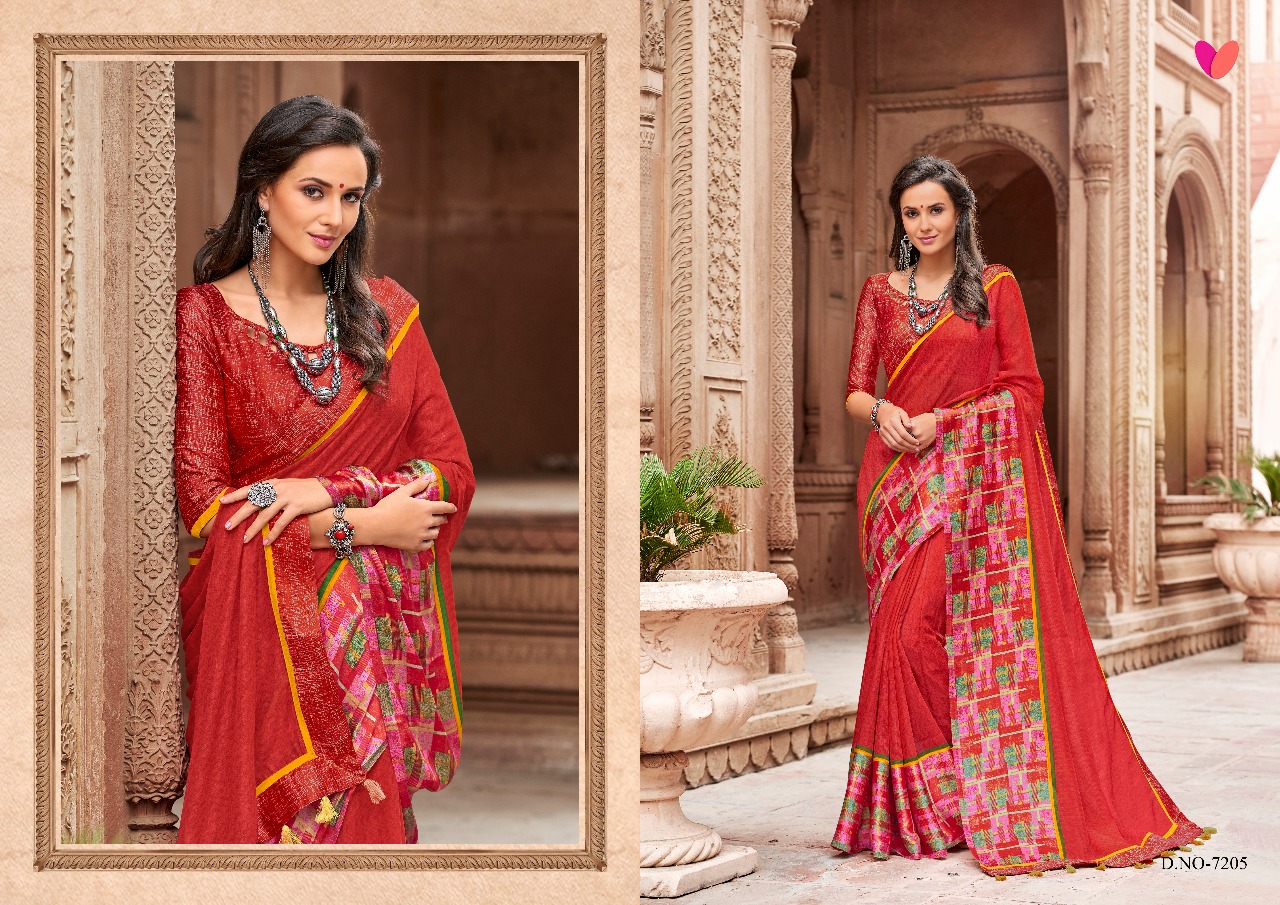 Varsiddhi mintorsi hansini stylish semi casual wear sarees collection