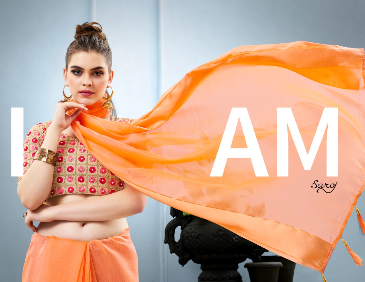 Saroj premium silk simple casual rich look sarees collection