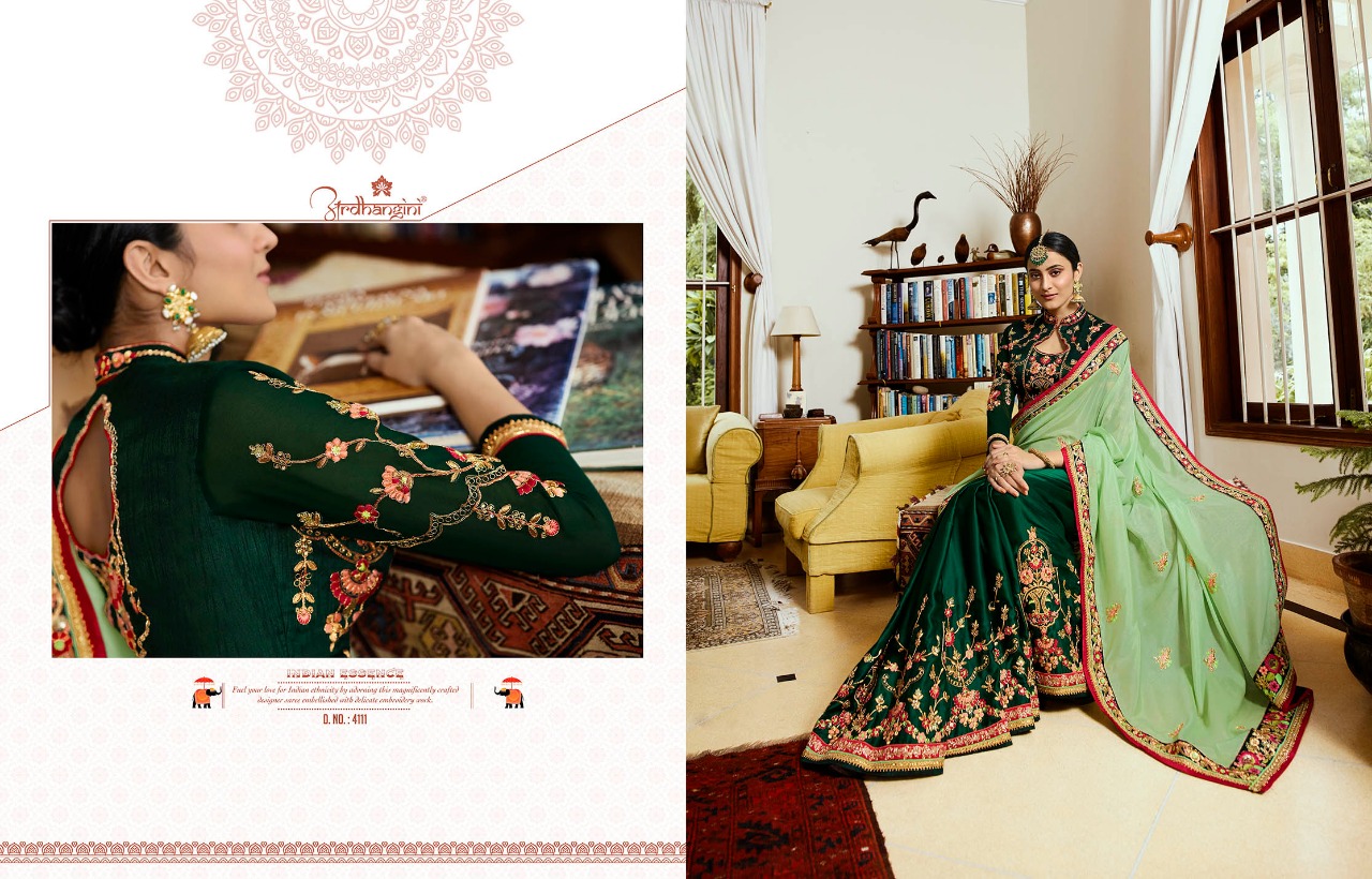 Ardhangini presents SHRUSHTY vol 1 special festive season ethnic wear heavy sarees collection