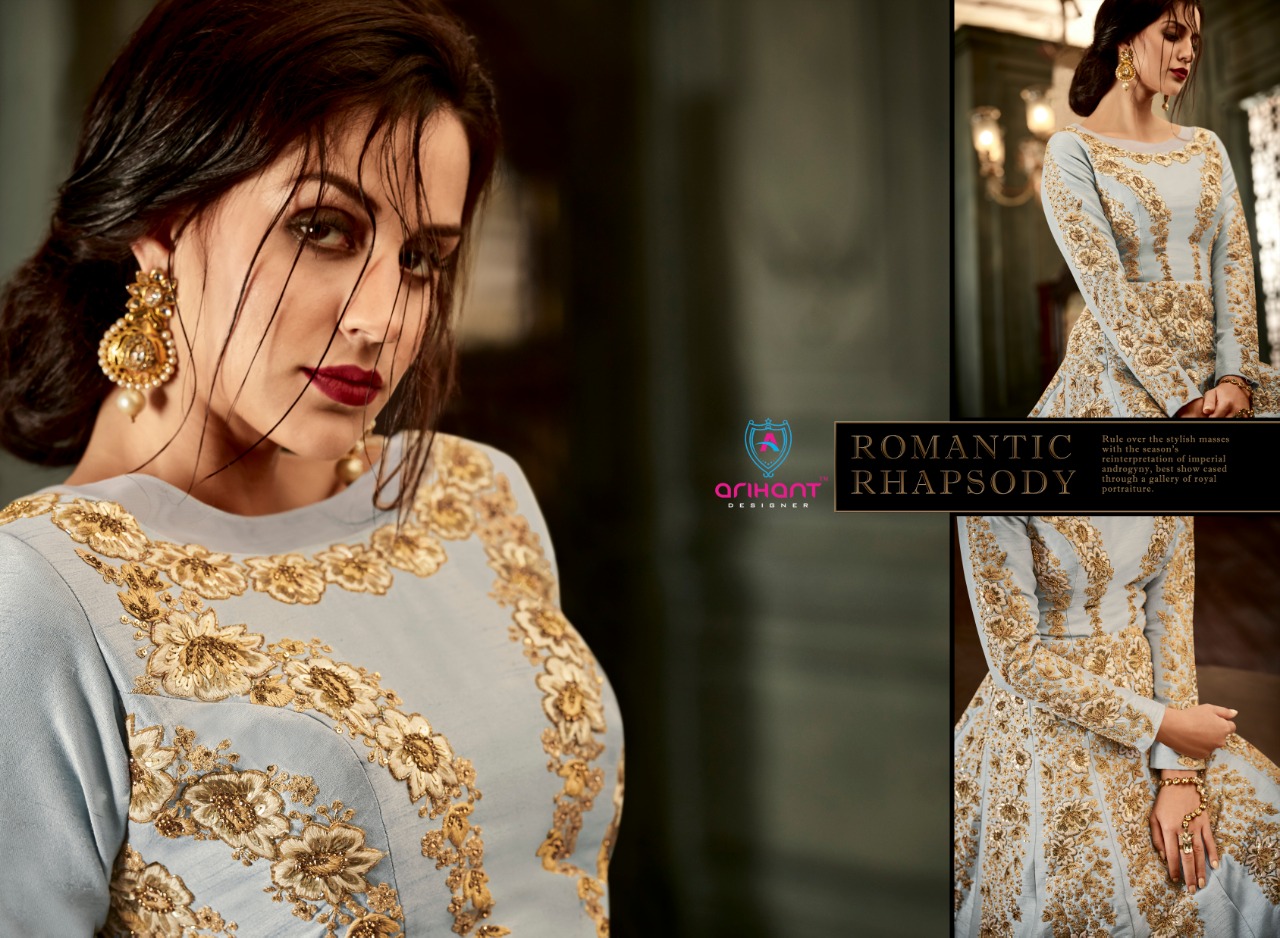 Arihant designer presenting rangat heavy Festive special stylish collection of gowns