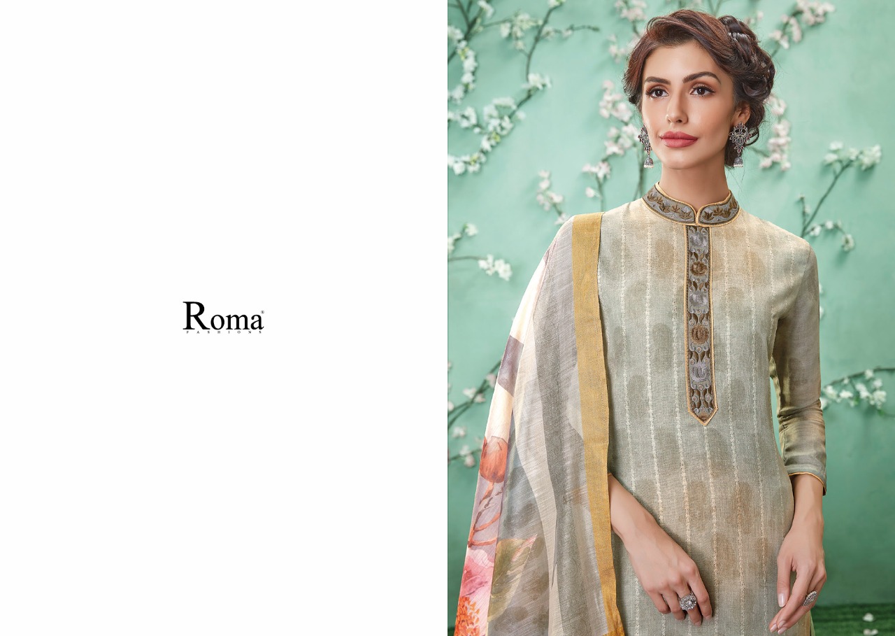 Jinaam Dress P LTD Presenting roma labiba beautiful stylish digital printed Salwar kameez collection