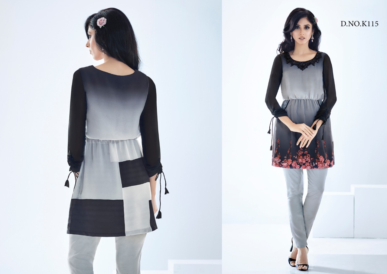 Jinaam presents Muaak  Parisu2019s Amour Tunics collection fashional designer tunic style kurtis concept
