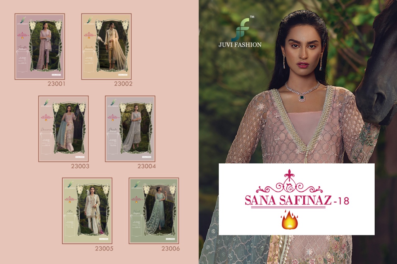 JUVI fashion presenting sana safinaz 18 beautiful Special festive collection of salwar kameez