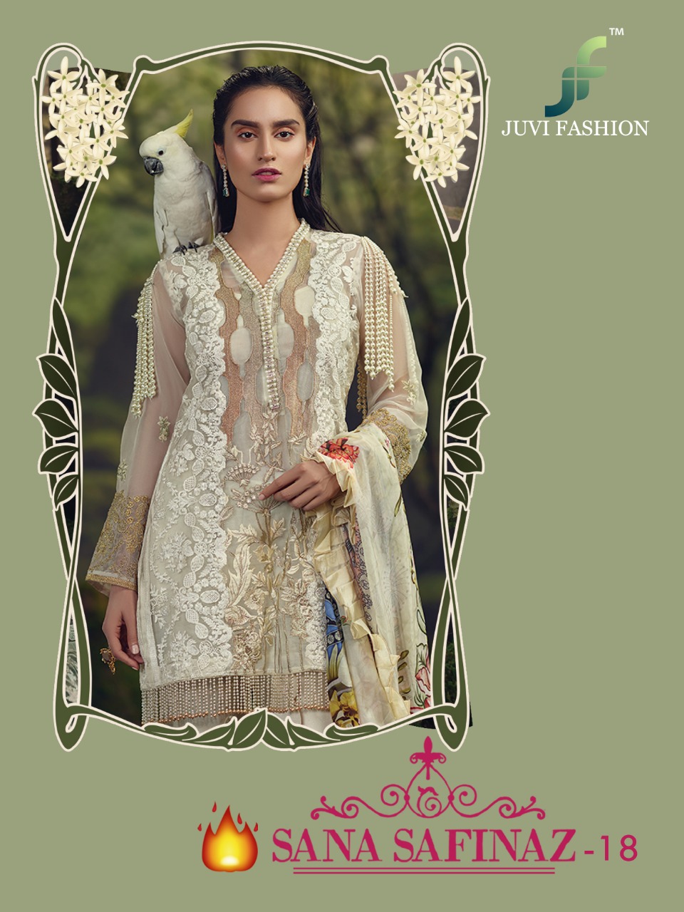 JUVI fashion presenting sana safinaz 18 beautiful Special festive collection of salwar kameez