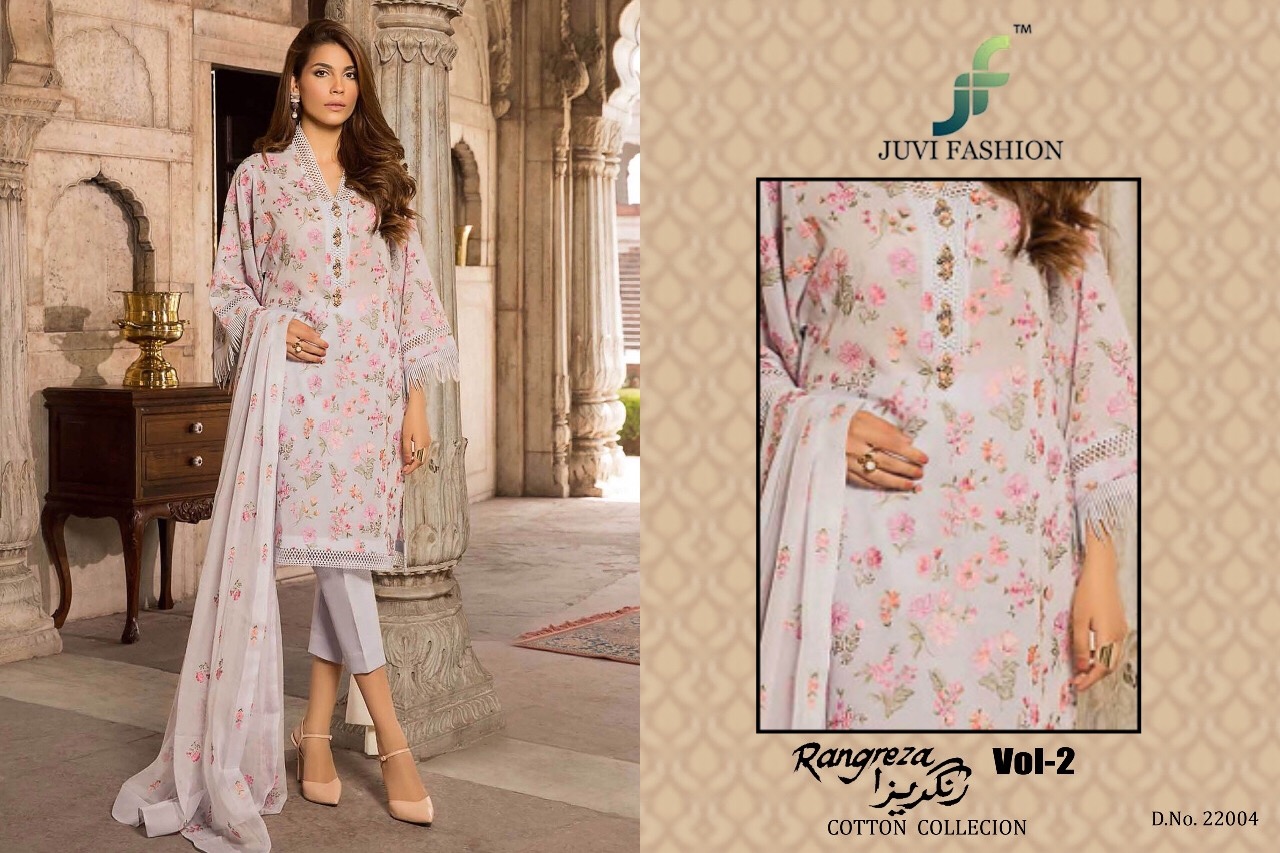 JUVI fashion presents rangreza vol 2 beautiful casual wear salwar kameez collection