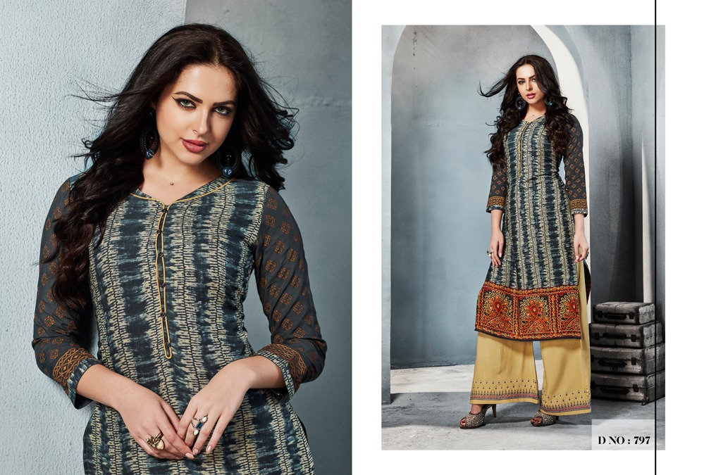 Kajree fashion chambor vol 4 simple casual wear kurtis collection