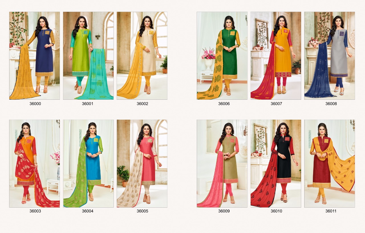 Kapil trendz rangeen vol 14 casual daily wear salwar kameez collection