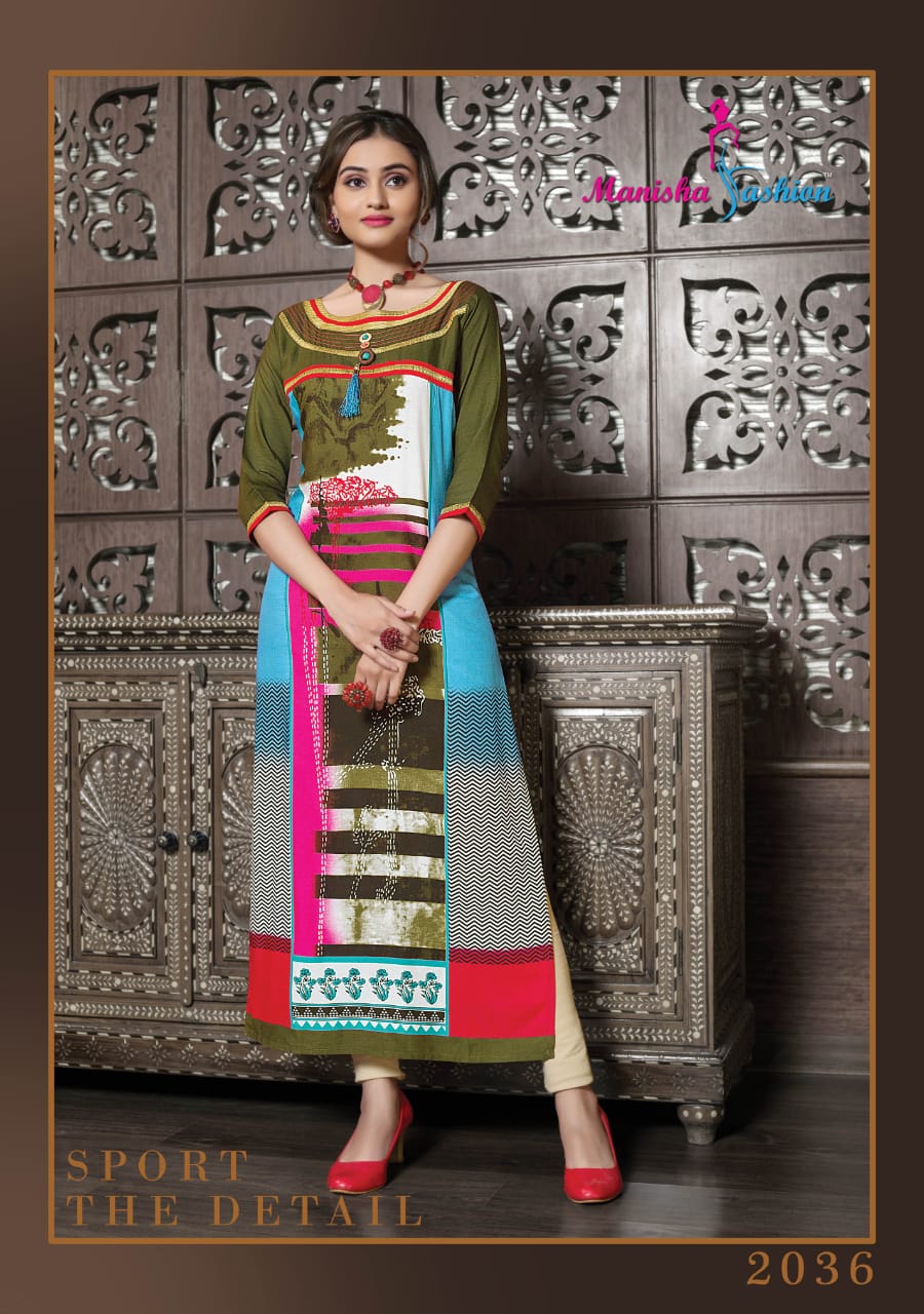 Manisha fashion melody vol 2 casual daily wear kurtis collection