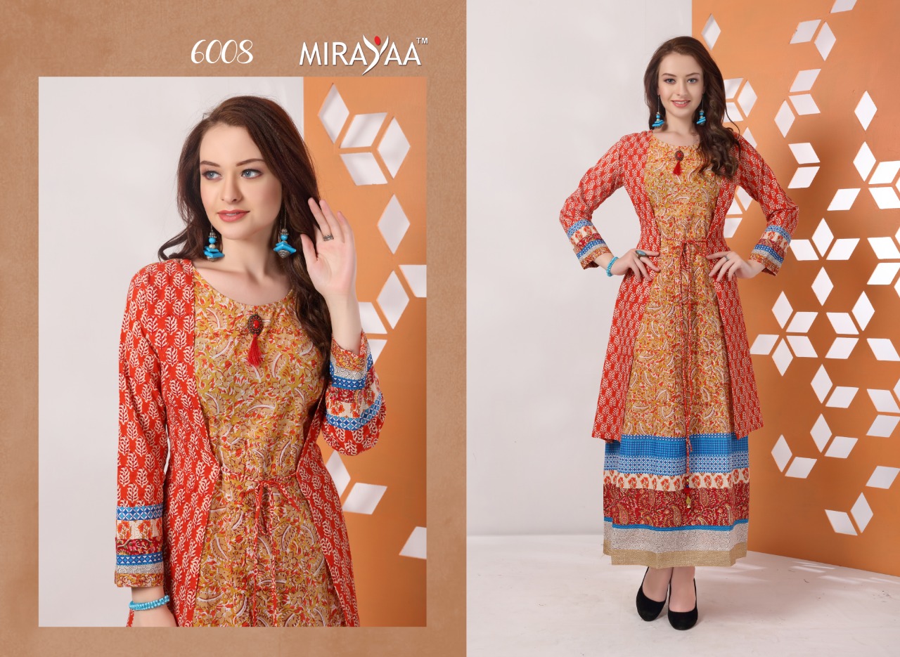 Mirayaa launch cOLOR casual ready to wear fancy kurtis concept