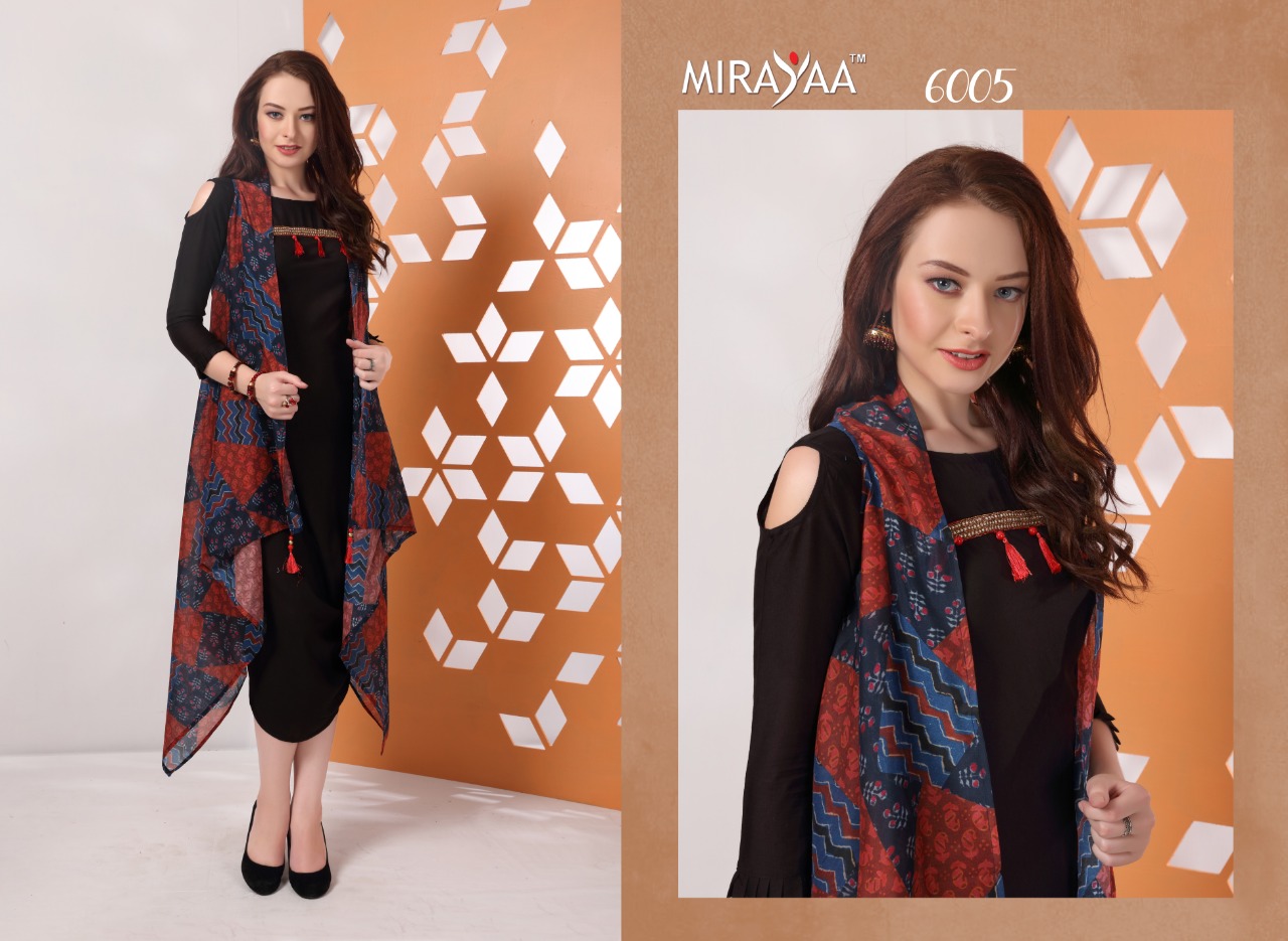 Mirayaa launch cOLOR casual ready to wear fancy kurtis concept