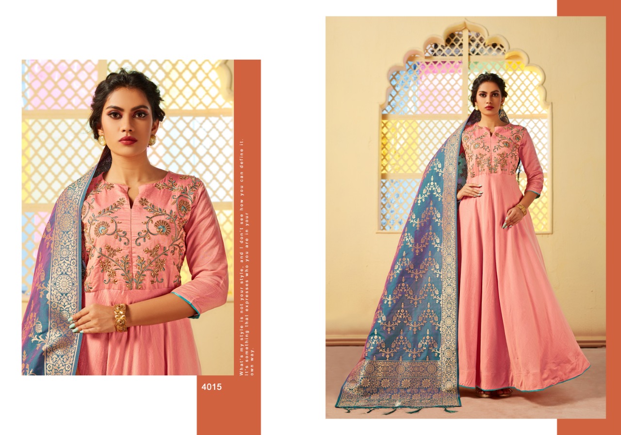 Mrigya presenting swarna 2 Ethinc festive collection of Gowns