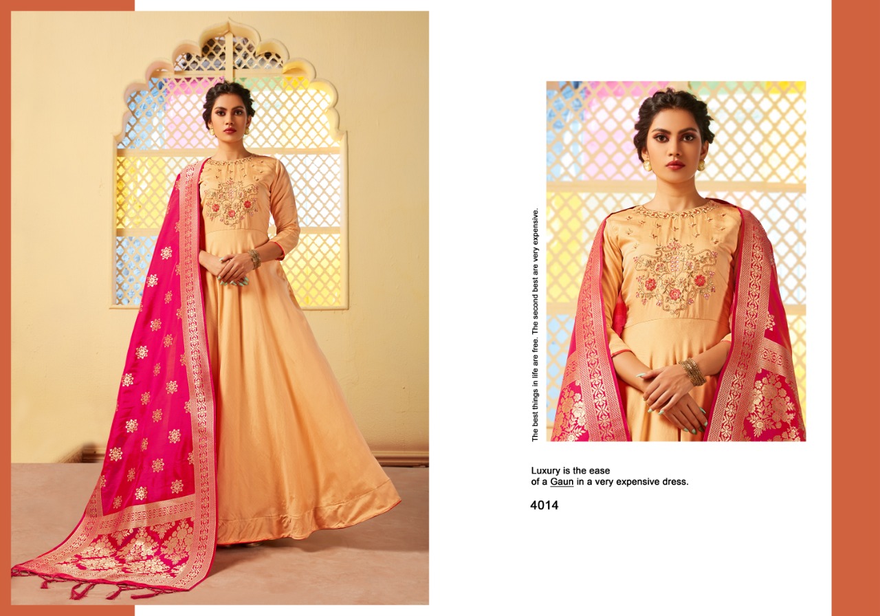 Mrigya presenting swarna 2 Ethinc festive collection of Gowns