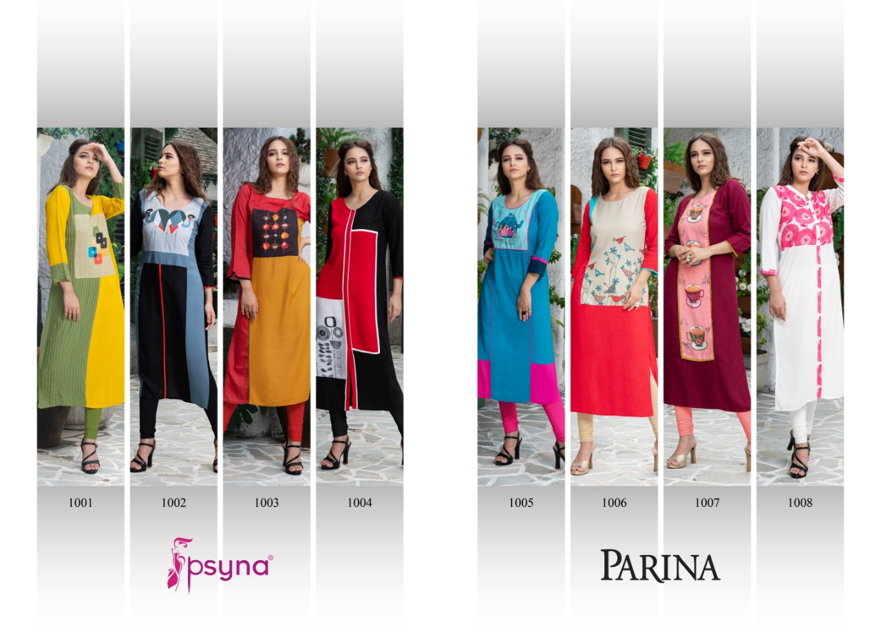 Psyna presents parina casual ready to wear kurtis concept
