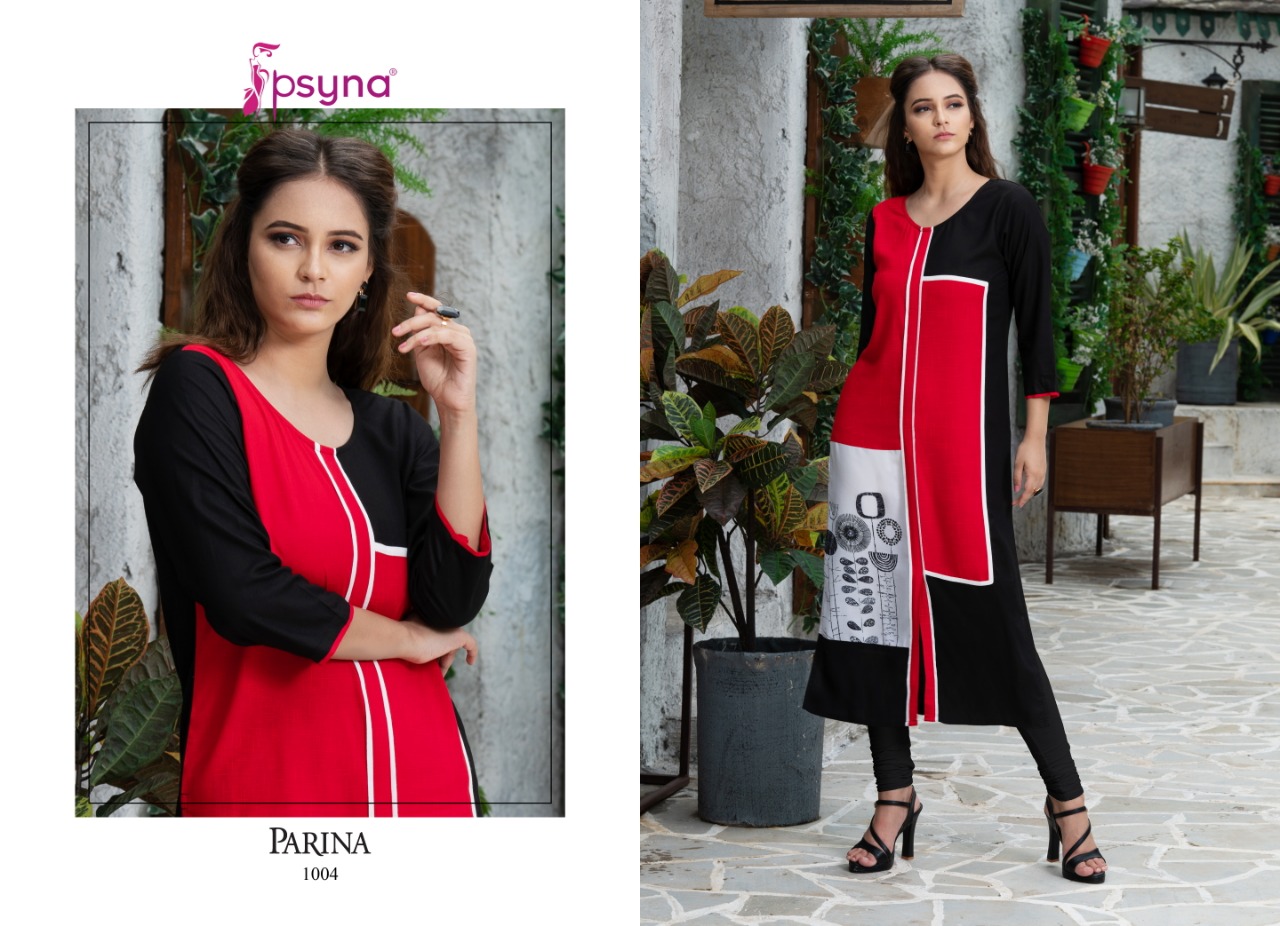 Psyna presents parina casual ready to wear kurtis concept