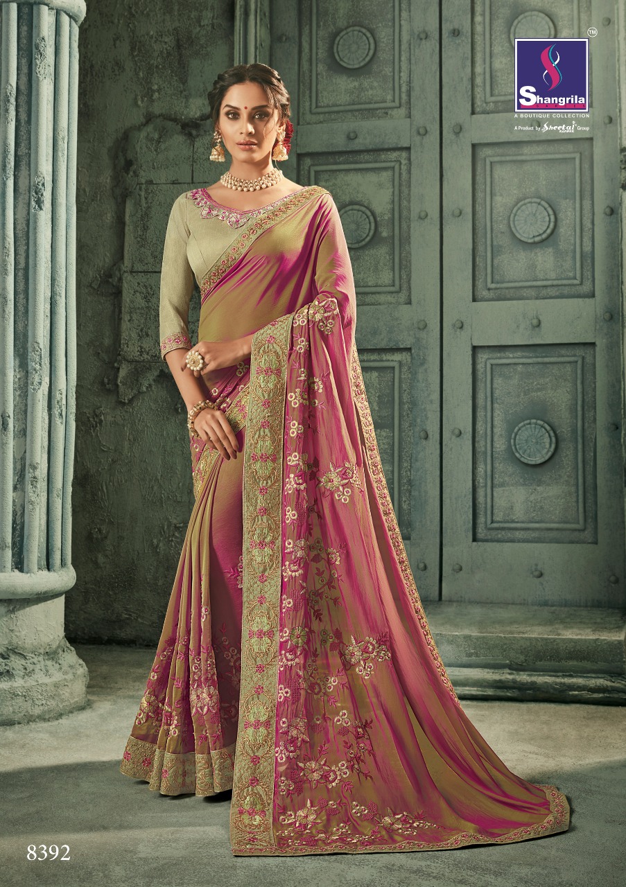 Shangrila Ghunghat beautiful fancy collection of sarees
