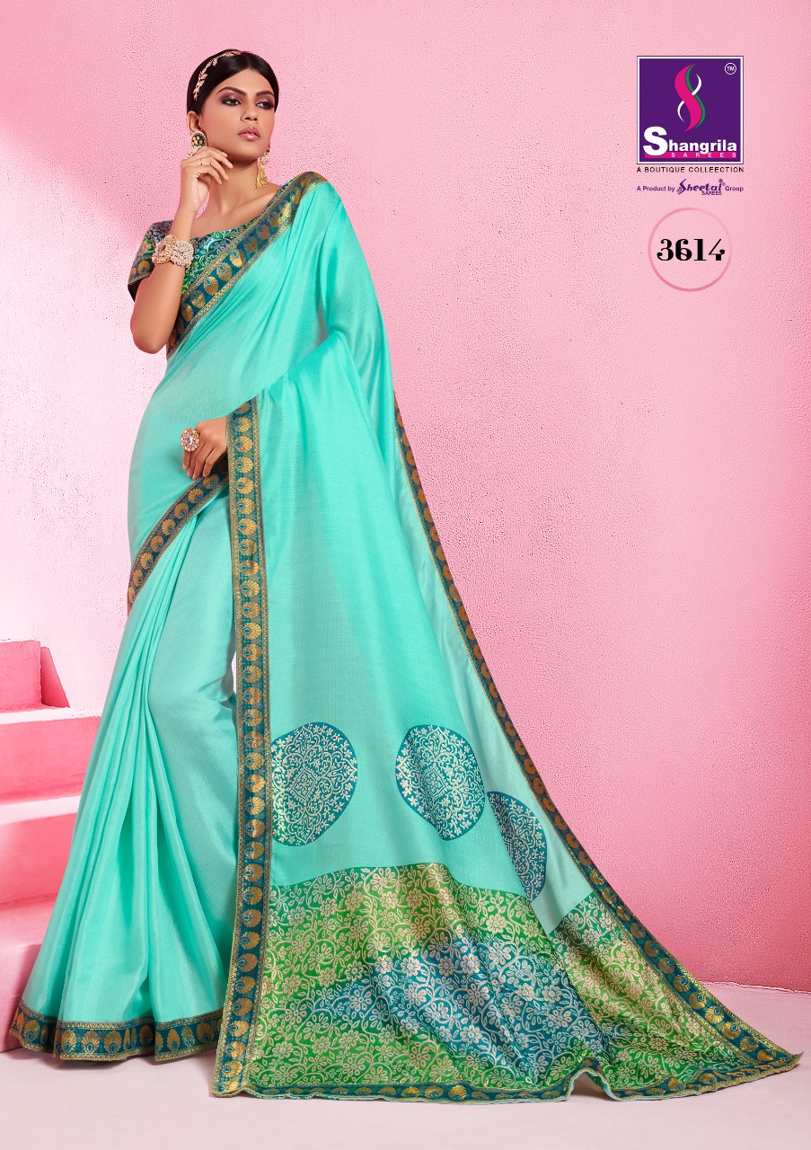Shangrila overseas beautiful casual sarees collection