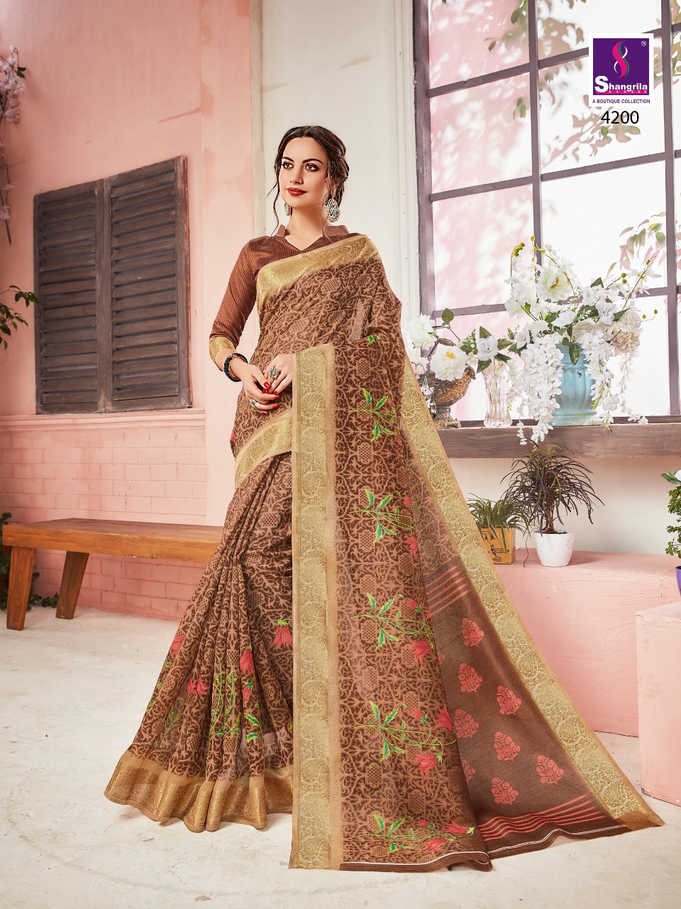 Shangrila presenting kanjivaram silk vol 11 simple casual elegant look sarees collection