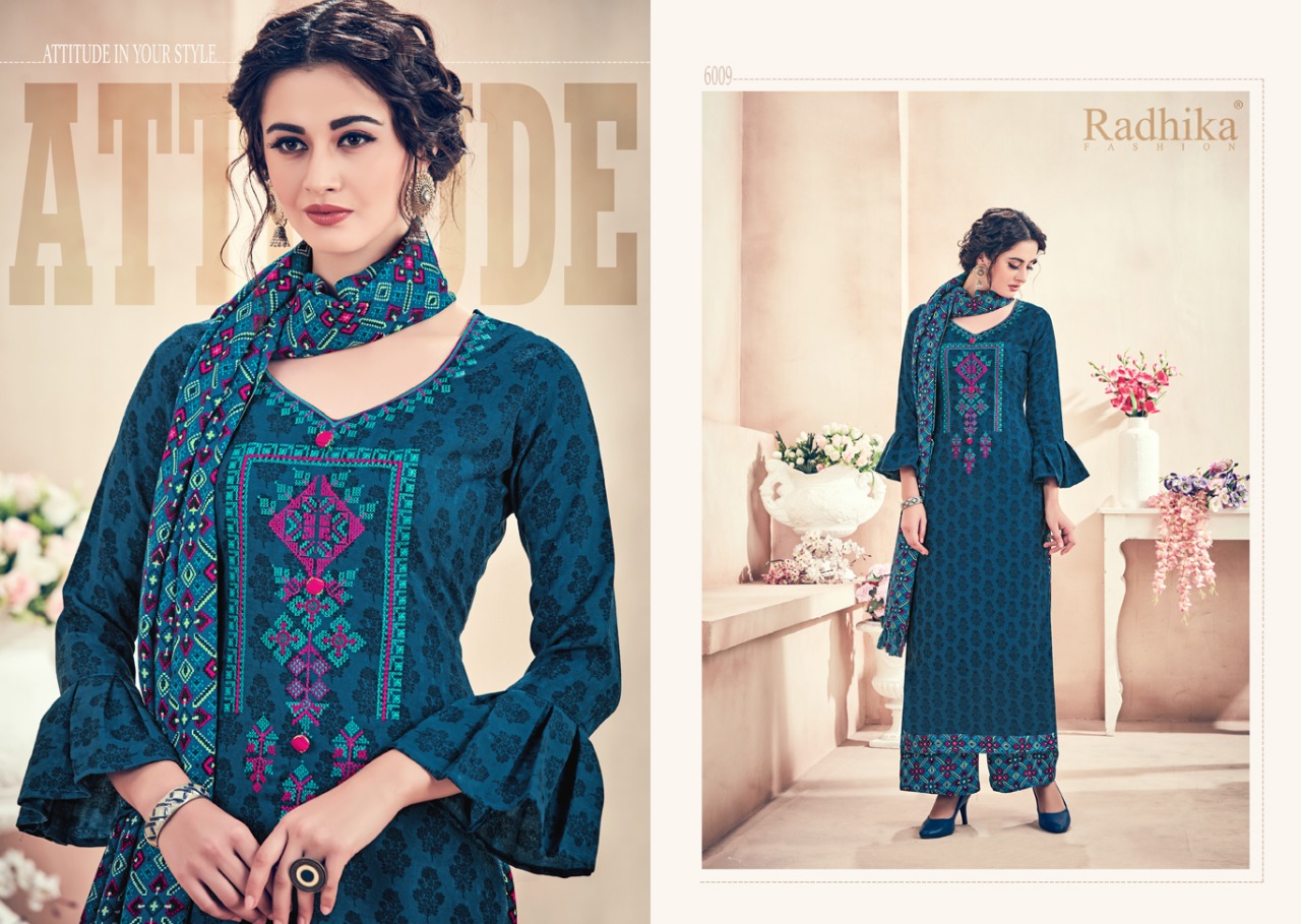 Sumyra zoya vol 6 beautiful casual wear salwar kameez collection