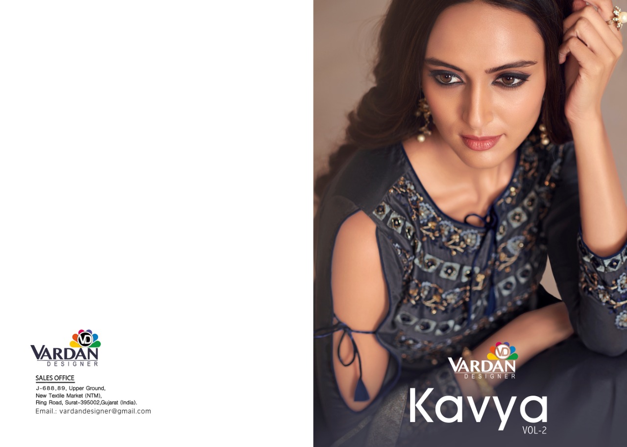 Vardan designer kavya vol 2 beautiful Collection of kurtis