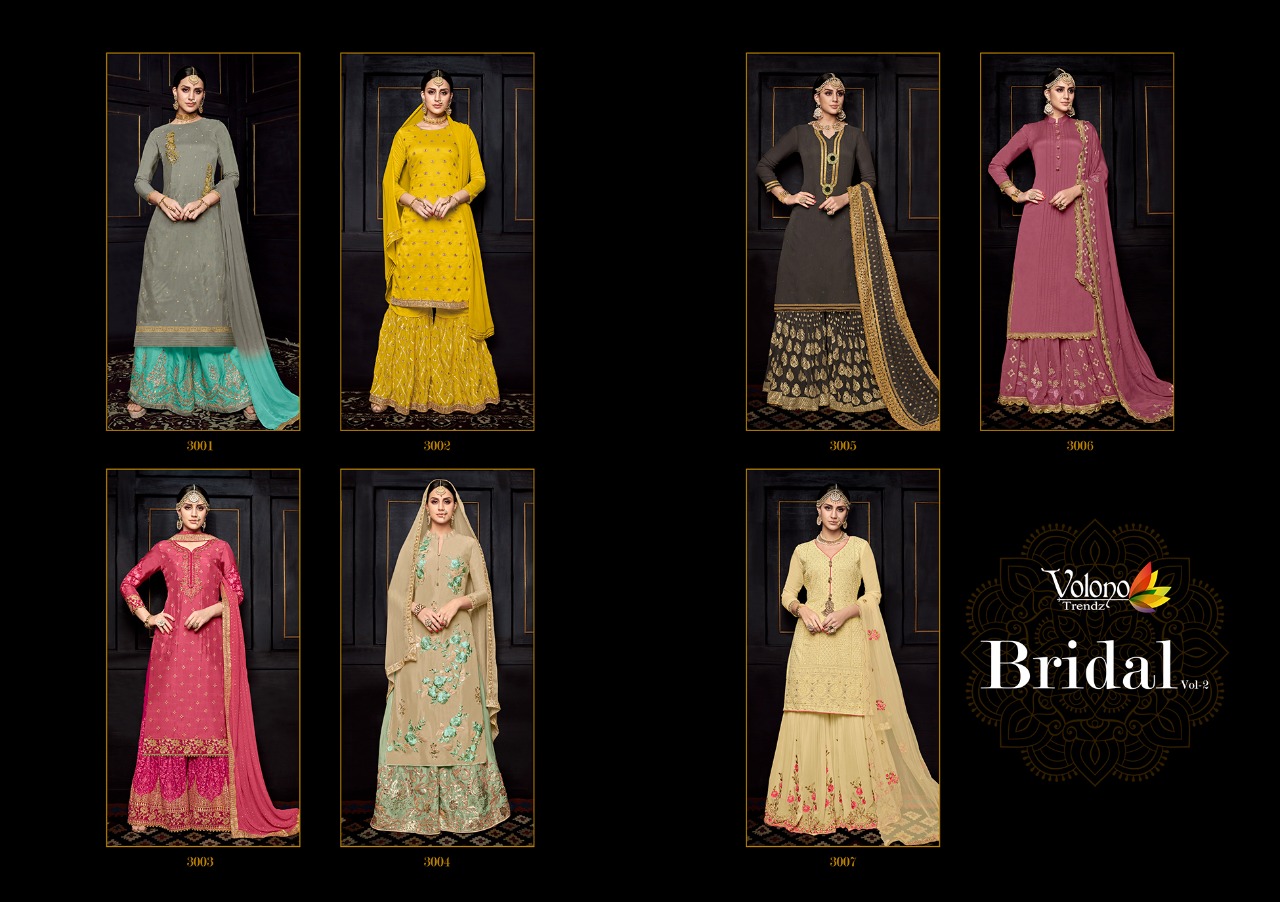 Volono trendz Bridal vol 2 heavy special festive season collection of salwar kameez