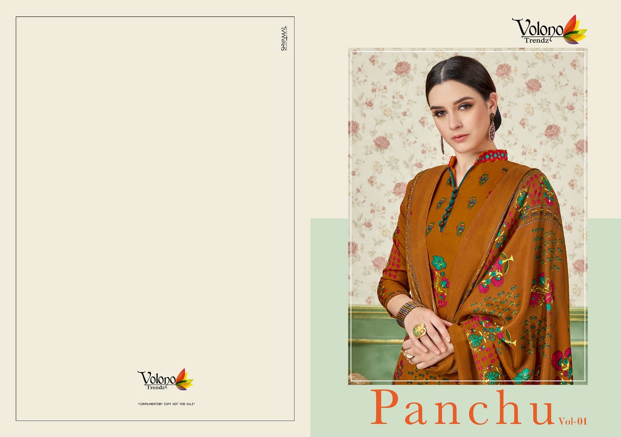 Volono trendz panchu vol 1 casual daily wear salwar kameez collection