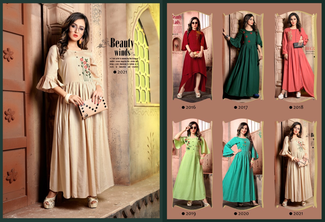 Shree padmavati silk mills presents libaaz 2 trendy look new pattern kurtis concept