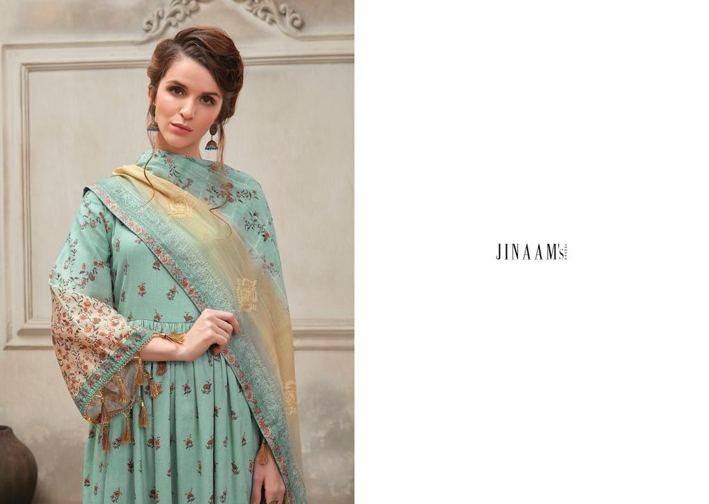 Jinaam dress P lTD presenting Jinaamu2019s camlin collection most beautiful digital printed cotton satan salwar kameez collection