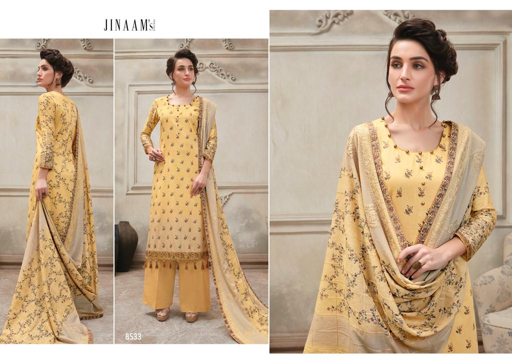 Jinaam dress P lTD presenting Jinaamu2019s camlin collection most beautiful digital printed cotton satan salwar kameez collection