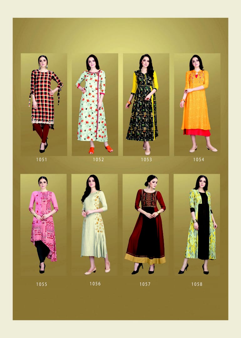 Kirara Fame simple stylish collection of kurtis