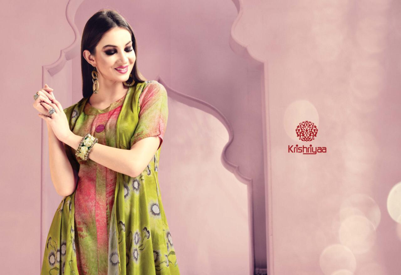 Krishriyaa fashion Glam up vol 2 stylish collection of kurtis