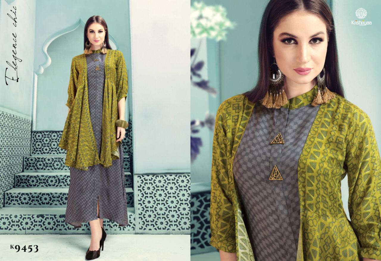 Krishriyaa fashion Glam up vol 2 stylish collection of kurtis