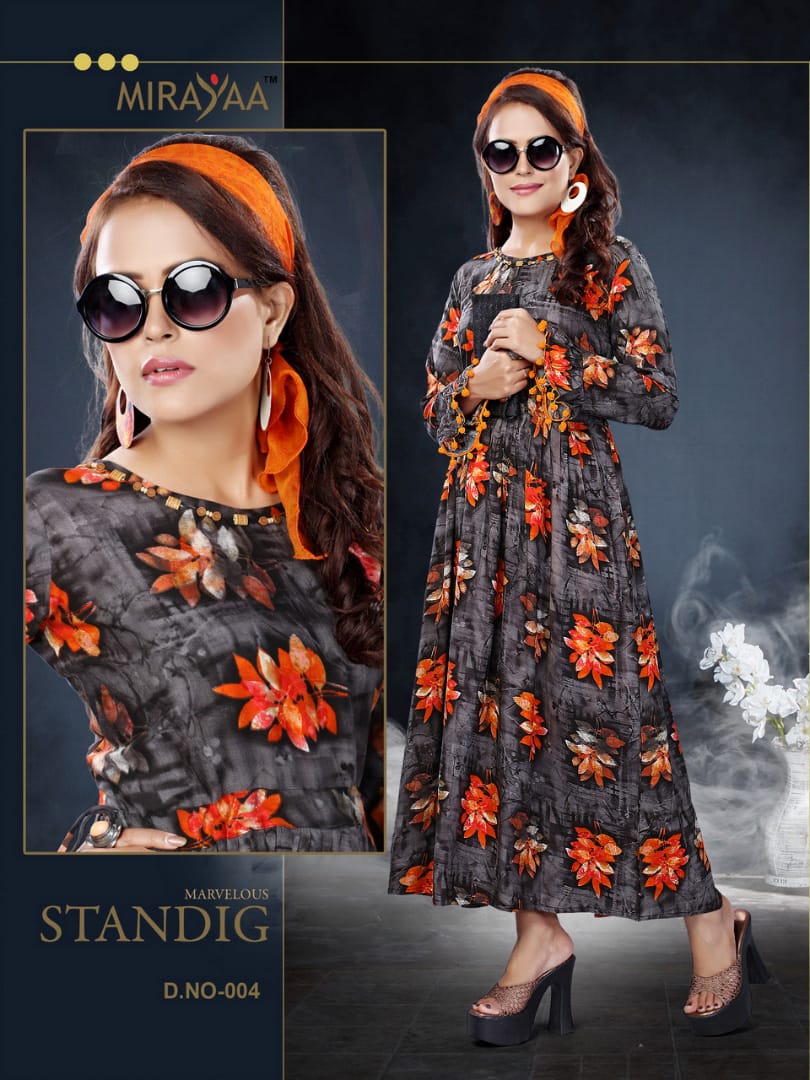 Mirayaa presents firangi beautiful casual wear kurtis collection