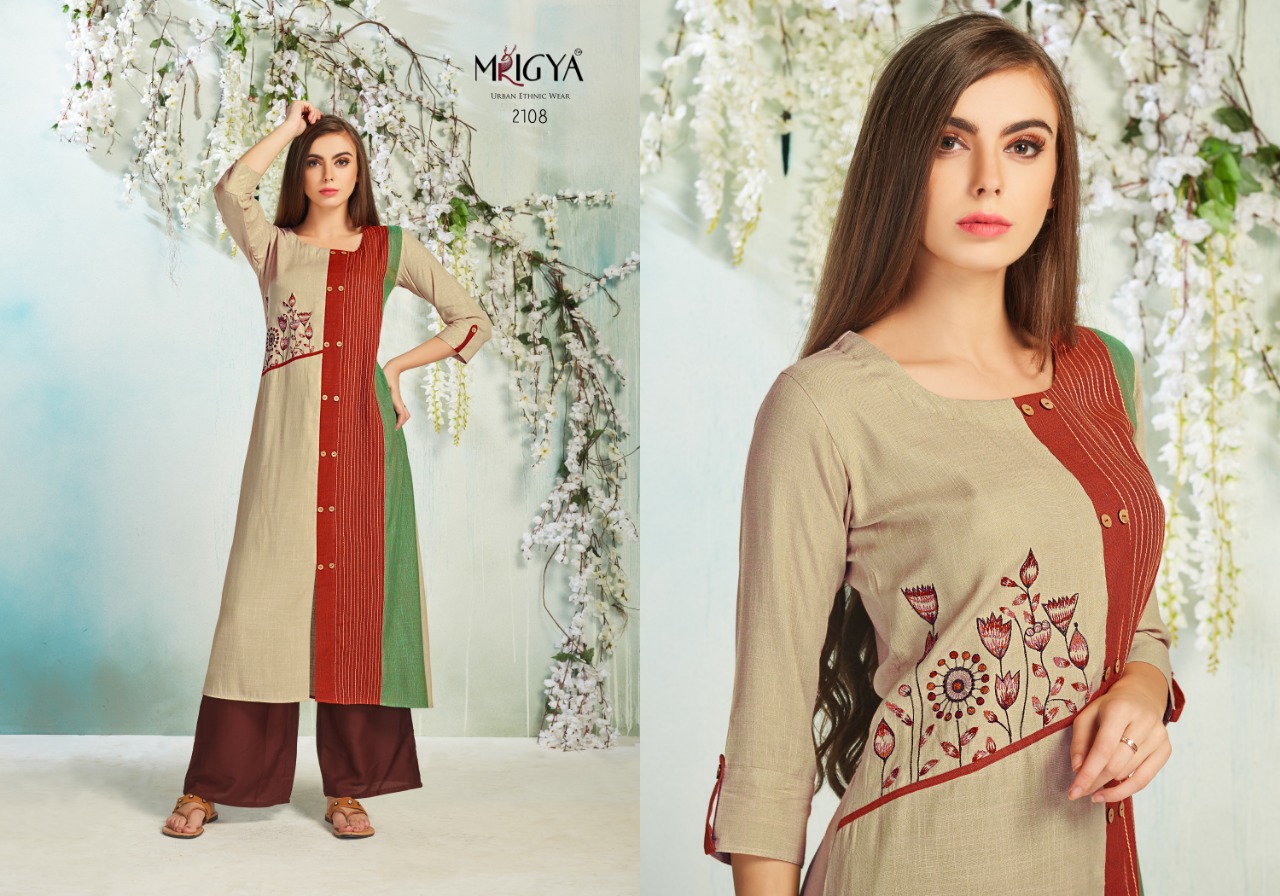 Mrigya clothing veda 3 stylish collection of kurtis