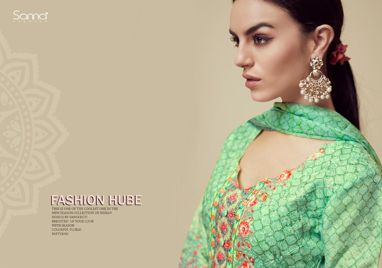 Sanna fashion ALIZA simple elegant look salwar kameez concept