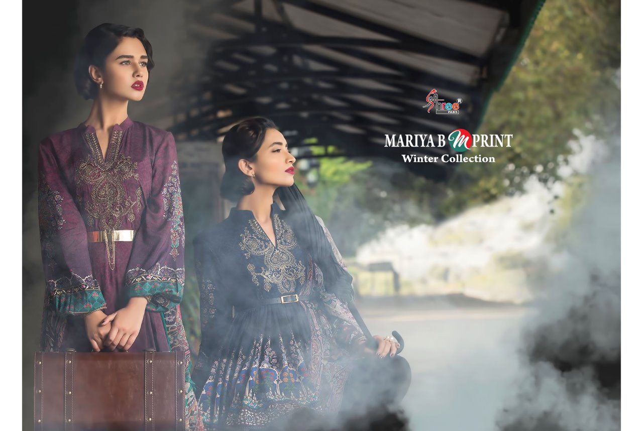 Shree Fabs presents mariya B Mprint winter collection beautiful Collection of salwar kameez