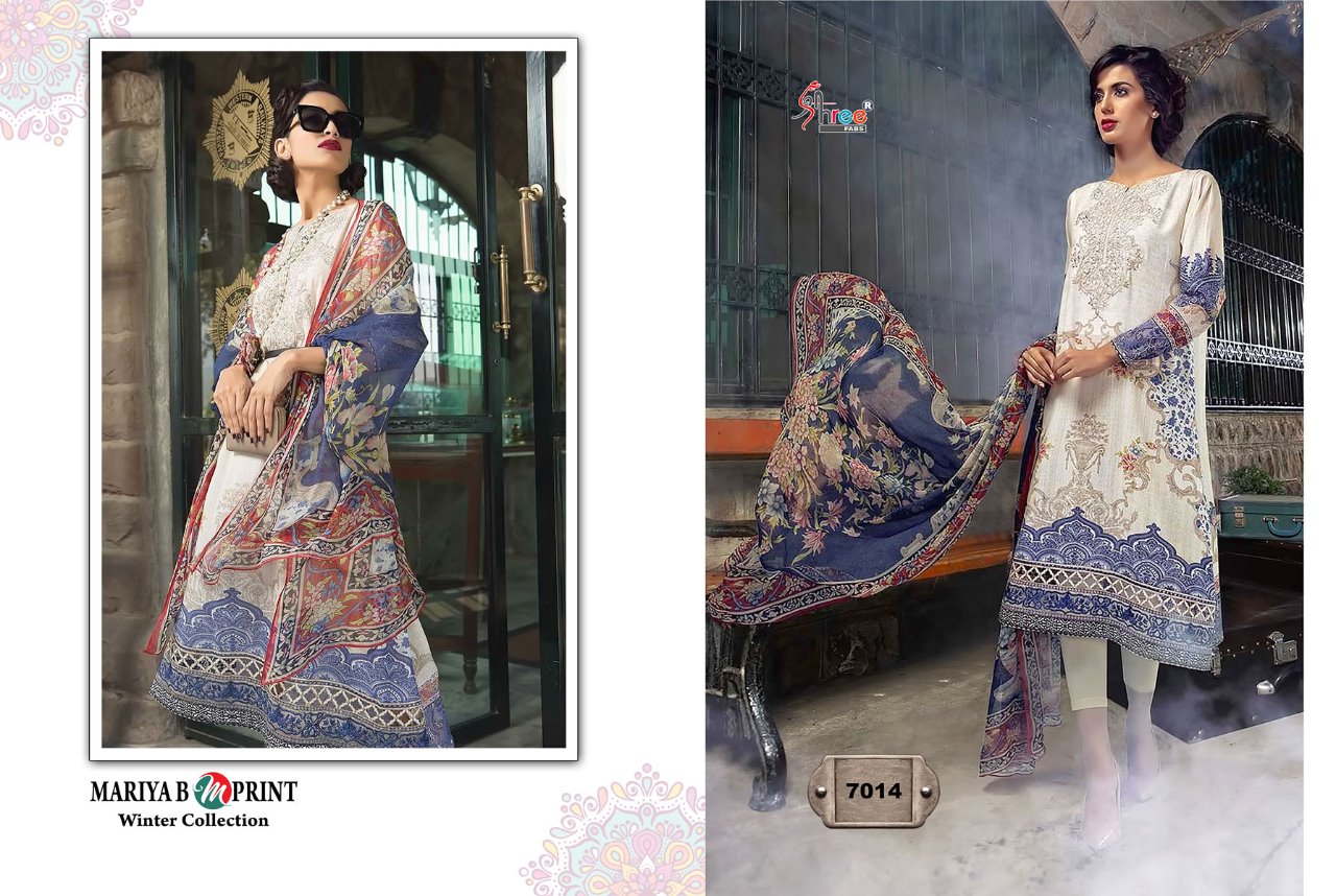 Shree Fabs presents mariya B Mprint winter collection beautiful Collection of salwar kameez