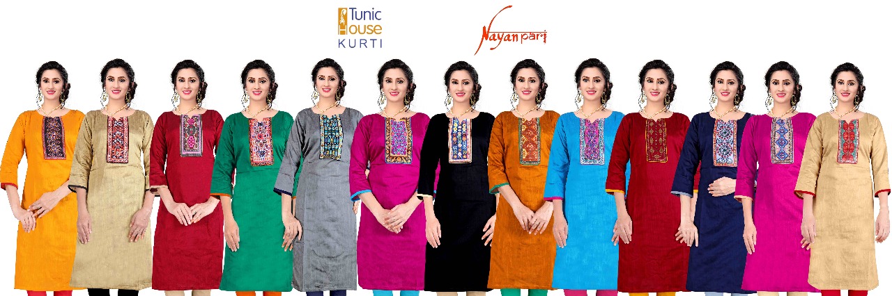 Tunic house nayan pari ready to wear kurtis collection