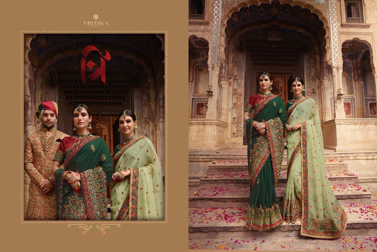 VRITIKA LIFE STYLE Launch palas vol 9 special Festive heavy collection of sarees