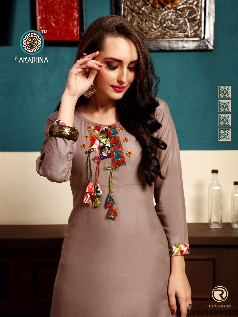 Aradhna lilly ready to wear casual kurtis concept