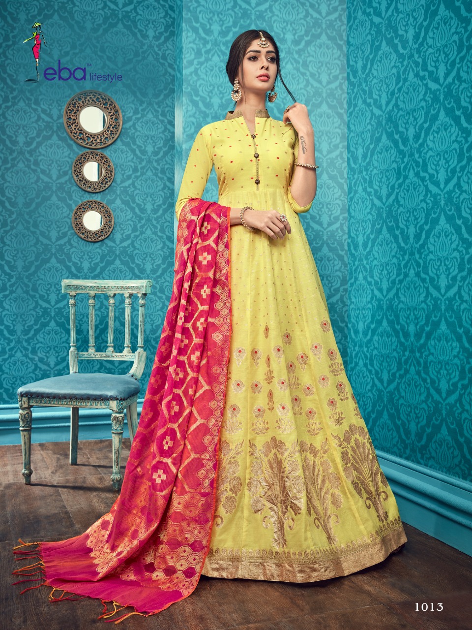Eba lifestyle neerja vol 2 New readymade Festive collection of gowns