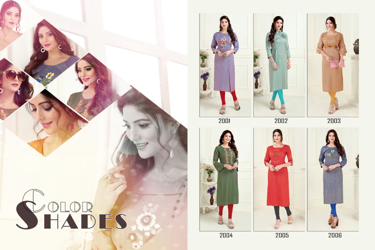 Amber presents flora Casual ready to wear kurtis collection