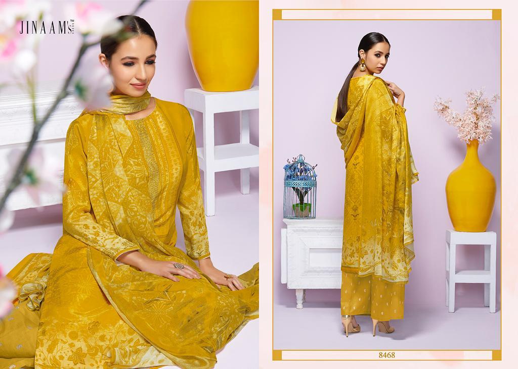Jinaam Amyra beautiful elegant trendy look salwar kameez collection