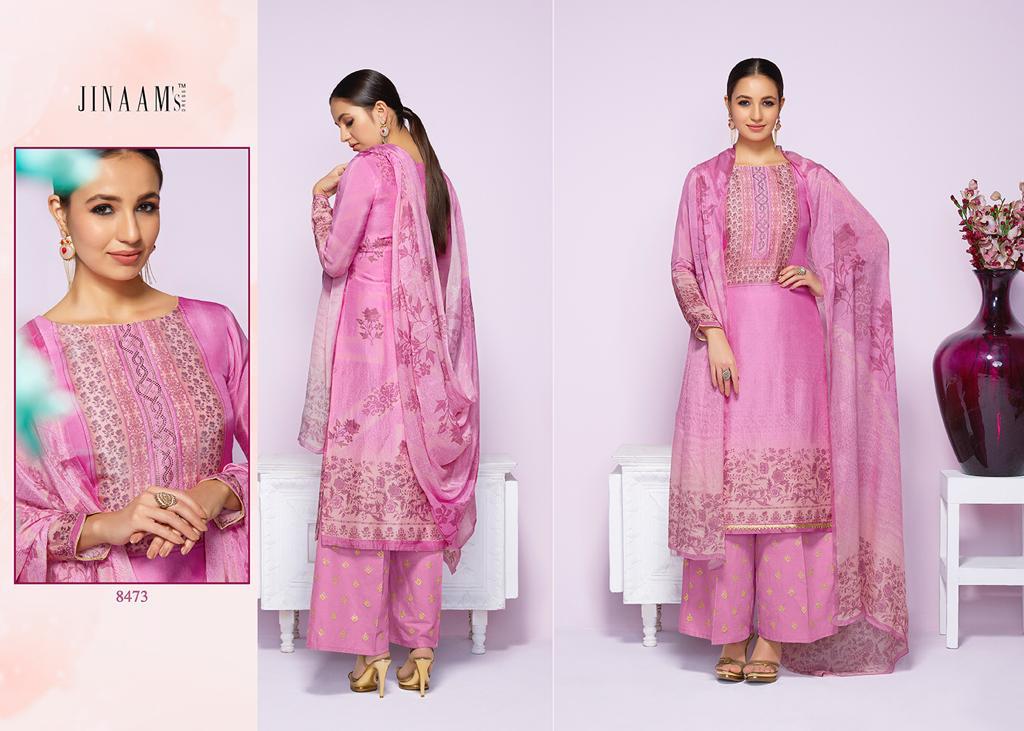 Jinaam Amyra beautiful elegant trendy look salwar kameez collection