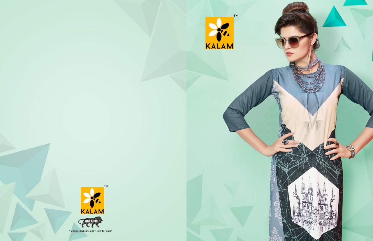 Kalam launch kalam simple casual ready to wear kurtis concept