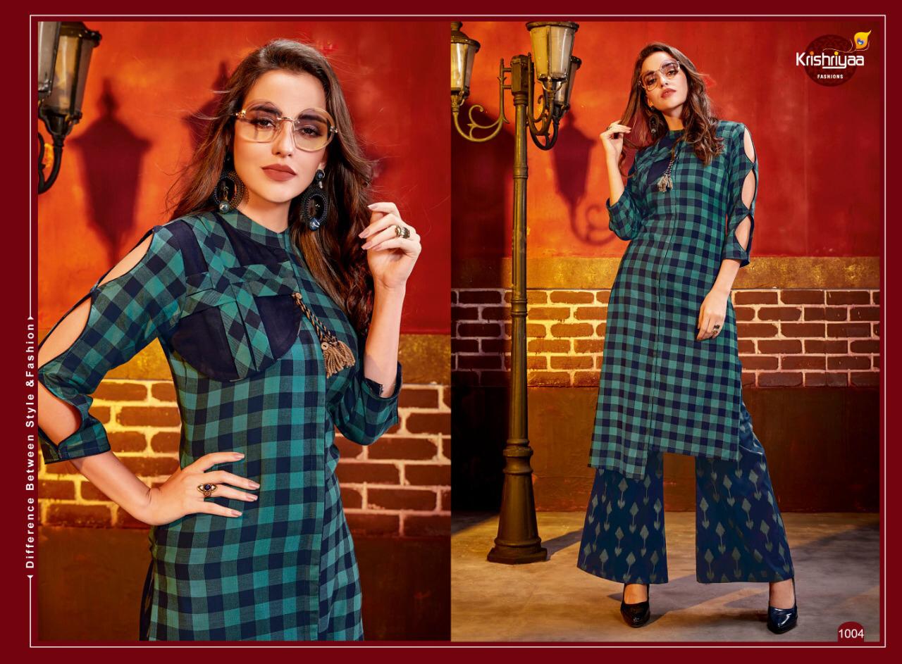 Krishriyaa fashion dazzle vol 5 beautiful collection of kurtis