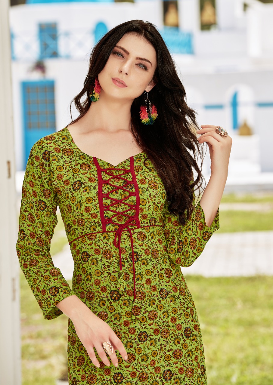 Parra studio JELLYFISH simple casual wear concept of Kurti with palazo